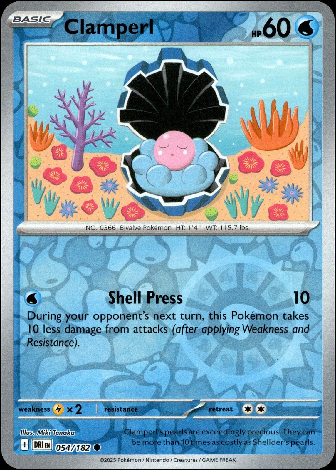 Clamperl [Reverse Holo]